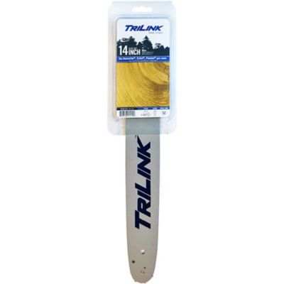 TriLink Saw Chain 14 in. Chainsaw Bar, 3/8 in. Pitch, 0.050 in. Gauge, 52 Drive Links