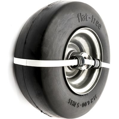 Image showing  13 x 6.50 in. Flat Free Wheel Assembly