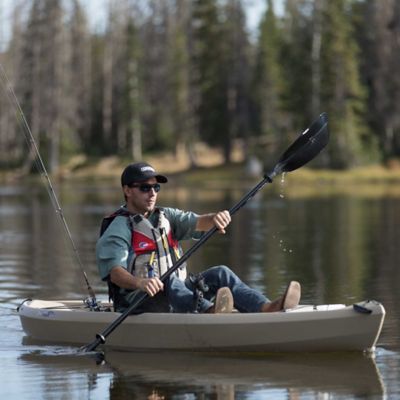 Image showing 7 th Lifetime 10 ft. Tamarack Sit-on-Top Angler Kayak, Tan