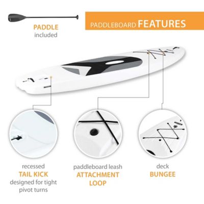 Image showing  10 ft. Horizon Stand-Up Paddle Board, White Granite