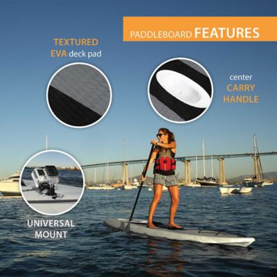 Image showing  10 ft. Horizon Stand-Up Paddle Board, White Granite