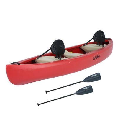 Image showing 5 th Lifetime 13 ft. 3-Person Wasatch 130 Kodiak Canoe, Red