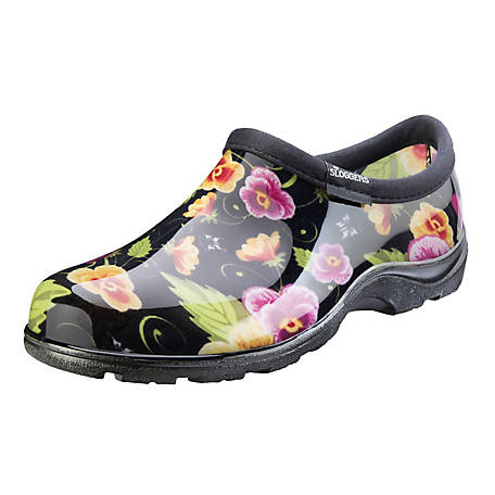 Men's Sloggers Waterproof Comfort Rain/Garden Shoes Black Size 11 Clogs 