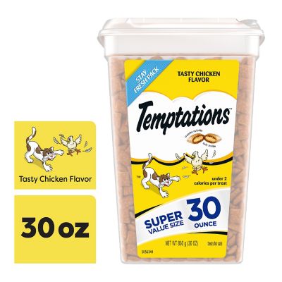 Temptations Classic Chicken Flavor Crunchy and Soft Cat Treats, 30 oz. Price pending