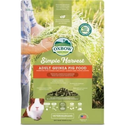 Oxbow Animal Health Simple Harvest Adult Guinea Pig Food, 4 lb.