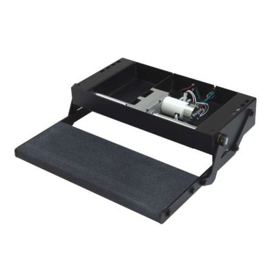 Image showing  30 in. Single Tread Lite Power RV Step with Switch, Harness