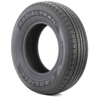 Carlisle RH AT145-12 10-Ply Radial Trail Trailer Tire, 21.44 in. Diameter, 6.01 in. W Mounted, 4 in. W Rim