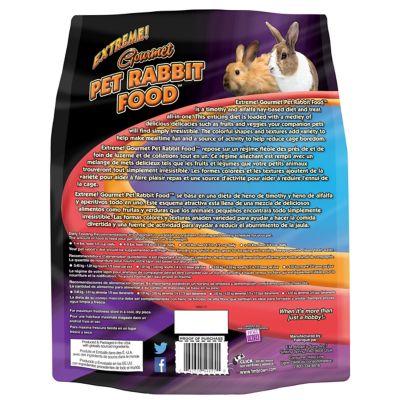Image showing  Extreme! Gourmet Pelleted Pet Rabbit Food, 5 lb. Bag