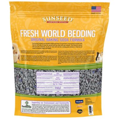 Image showing  Fresh World Original Paper Bedding & Litter for Small Animals and Birds, 2130 cu. in., 35 L