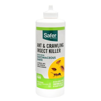Safer Brand 7 oz. Ant and Crawling Insect Killer, Organic, Diatomaceous Earth