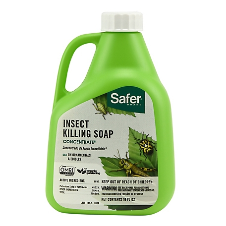 Safer Brand 16 fl. oz. Insect Killing Soap Concentrate, Organic