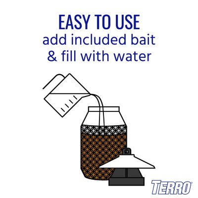 Image showing  Fly Magnet Reusable Trap with Bait, 1 qt.