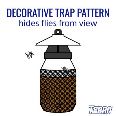 Image showing 5 th TERRO Fly Magnet Reusable Trap with Bait, 1 qt.