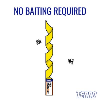 Image showing 6 th TERRO Fly Magnet Fly Ribbons, 8 pk.