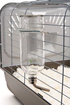 Image showing  26 oz. Chew-Proof Glass Small Animal Water Bottle