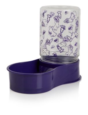Lixit Mini Rabbit Feeder/Water Fountain, 5 Cups Food, 48 oz. Water