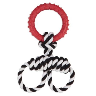 Image showing  Rope 'N Ring Tug Dog Toy
