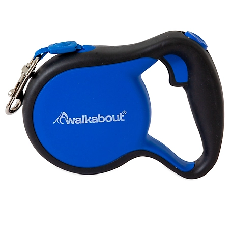 Petmate Walkabout 3 Retractable Dog Leash, Trigger Style Index Finger Controls