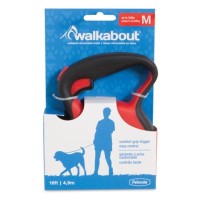 Image showing  Walkabout 3 Retractable Dog Leash, Trigger Style Index Finger Controls