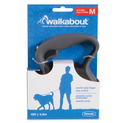 Image showing 3 th Petmate Walkabout 3 Retractable Dog Leash, Trigger Style Index Finger Controls
