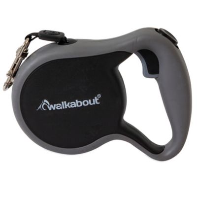 Petmate Walkabout 3 Retractable Dog Leash, Trigger Style Index Finger Controls