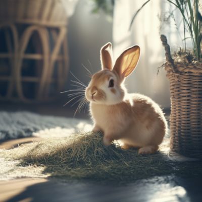 Image showing  All-Natural Small Pet Timothy Hay, 96 oz.