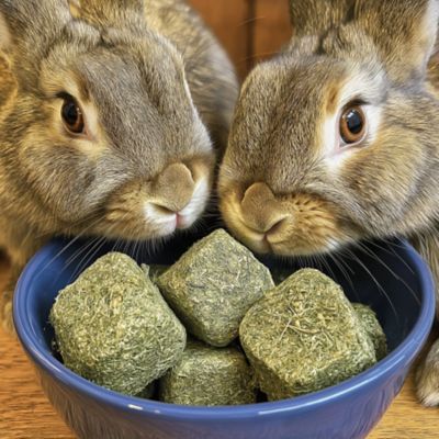 Image showing  All-Natural Small Pet Timothy Hay Cubes, 16 oz.