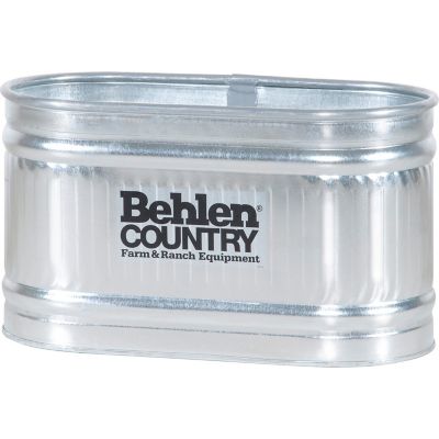 Behlen Country 103 gal. RE224 Galvanized Round End Stock Tank, 4 ft.