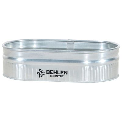 Behlen Country 44 gal. 2-1-4 Galvanized Round End Sheep Stock Tank