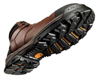 Image showing  Men's Ground Force Waterproof Lace-Up Composite Toe Work Boots, 6 in., Brown