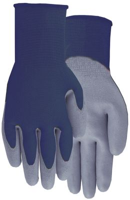 Midwest Gloves Women's Polyester Softec Knit Liner Garden Gripping Gloves, 1-Pair