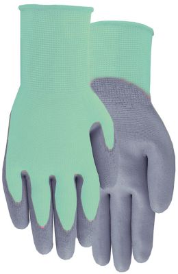 Image showing  Women's Polyester Softec Knit Liner Garden Gripping Gloves, 1-Pair