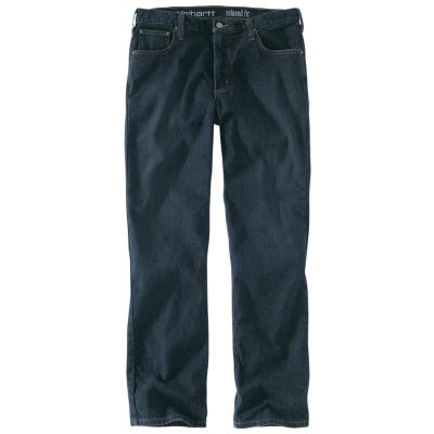 Carhartt Men's Relaxed Fit Mid-Rise Rugged Flex Straight Leg Jeans