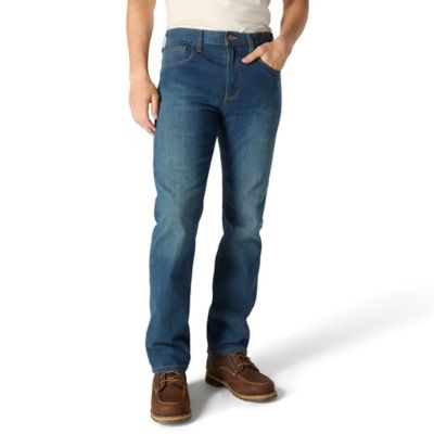Image showing Carhartt Men's Relaxed Fit Mid-Rise Rugged Flex Straight Leg Jeans