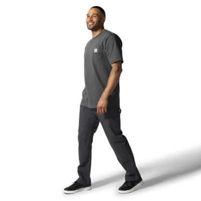 Image showing 3 th Carhartt Men's Iconic K87 Loose Fit Heavyweight Short-Sleeve Pocket T-Shirt