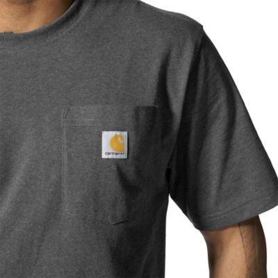 Image showing 4 th Carhartt Men's Iconic K87 Loose Fit Heavyweight Short-Sleeve Pocket T-Shirt