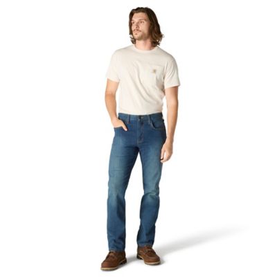 Image showing 3 th Carhartt Men's Relaxed Fit Mid-Rise Rugged Flex Straight Leg Jeans