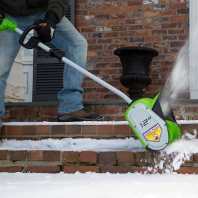 Image showing  GLSS40000 12 in. 40V GMAX Single-Stage Cordless Snow Shovel, Battery and Charger Not Included