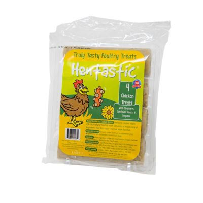 Hentastic Chicken Treats with Mealworm and Sunflower Hearts, 2.9 oz., 4 ct.