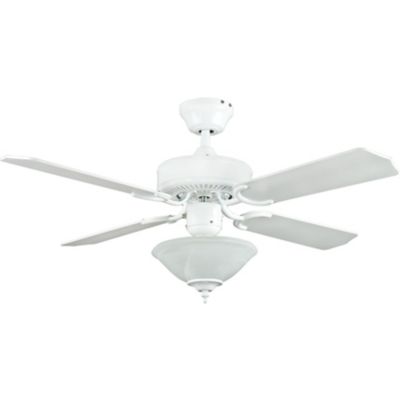 Concord By Luminance 42 In Heritage Square Ceiling Fan With Bowl Light Kit White At Tractor Supply Co