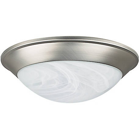 Satin Nickel Luminance F9911-53 LED Flush Mount Ceiling Fixture 