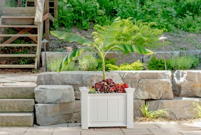 Image showing  3.54 cu. ft. PVC Barcelona Planter Box