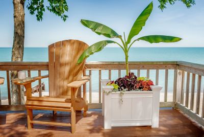 Image showing  3.54 cu. ft. PVC Barcelona Planter Box