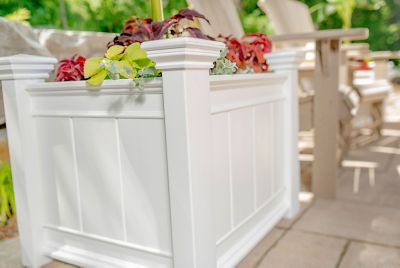 Image showing 5 th Vita 3.54 cu. ft. PVC Barcelona Planter Box