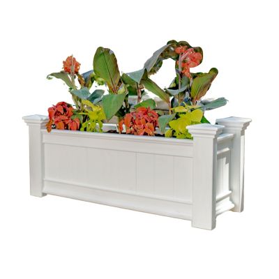 Image showing  Vinyl Windsor Long Planter Box