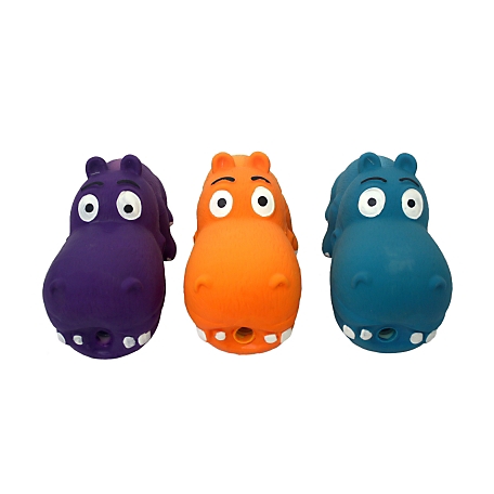 Multipet Hippo Dog Toy Assortment At