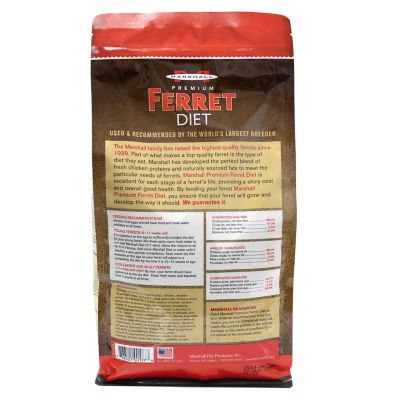 Image showing  Premium Diet Pelleted Ferret Food, 4 lb. Bag