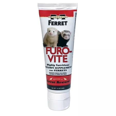 Marshall Furo-Vite Daily Vitamin Supplement Paste for Ferrets 3.5 oz. Small Pet Health