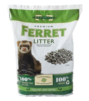 Marshall Premium Dust-Free Ferret Litter, 10 lb. Bag