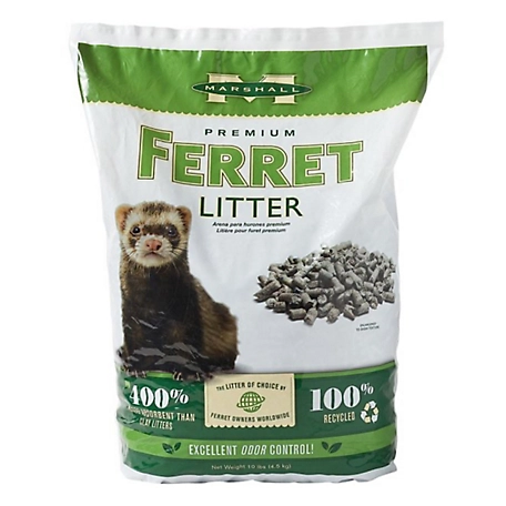 Marshall Premium Dust-Free Ferret Litter, 10 lb. Bag